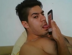 Straight Guy Reza52 on cam4 shoots a big load