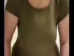 Big Bouncing Tits Under Green Dress