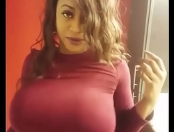 Woman with big breasts gets her nipple very rich 5