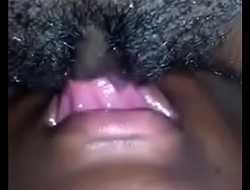 Guy licking girlfrien'_ds pussy mercilessly while  she moans.